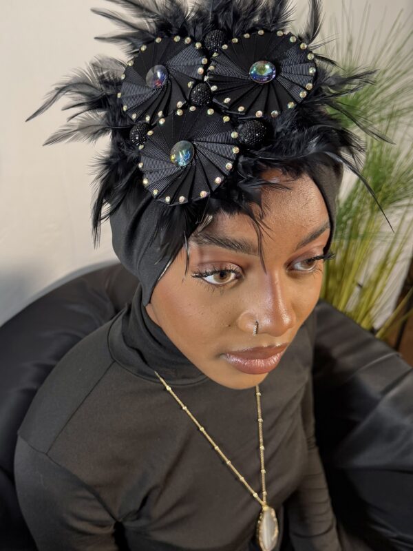 Turban prestige Dior noir – Image 2