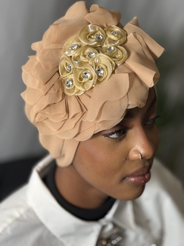 Turban prestige Khadija beige – Image 2