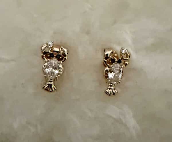 Boucles or et strass-stainless-steel – Image 2