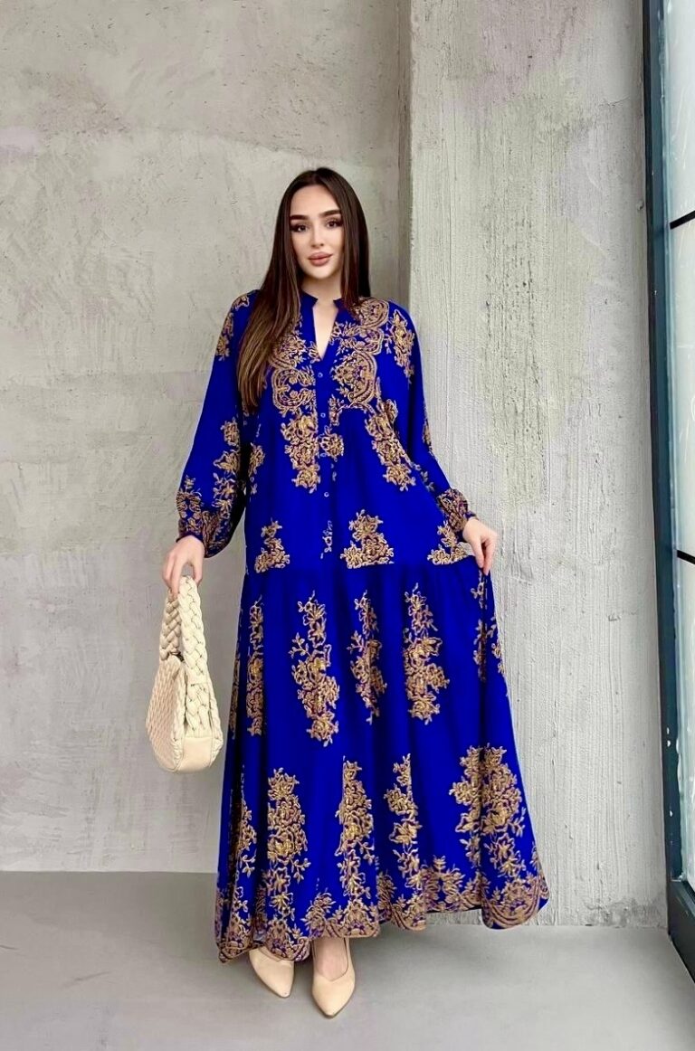 robe longue layina – raffinement royal