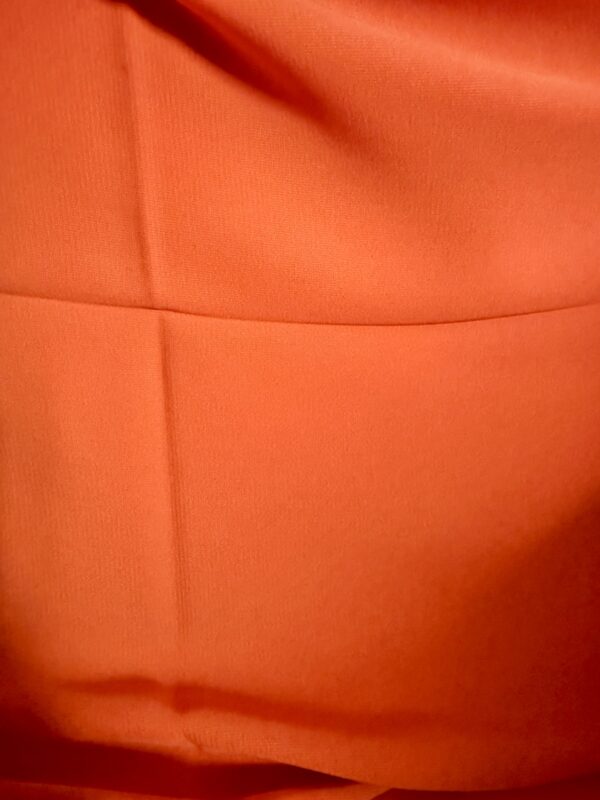 voile en soie de médine – orange éclat